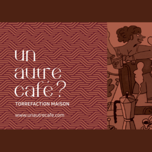 Étiquette du café Rouge Rwanda Murambi, torréfaction ambrée aux notes de chocolat au lait et d'agrumes